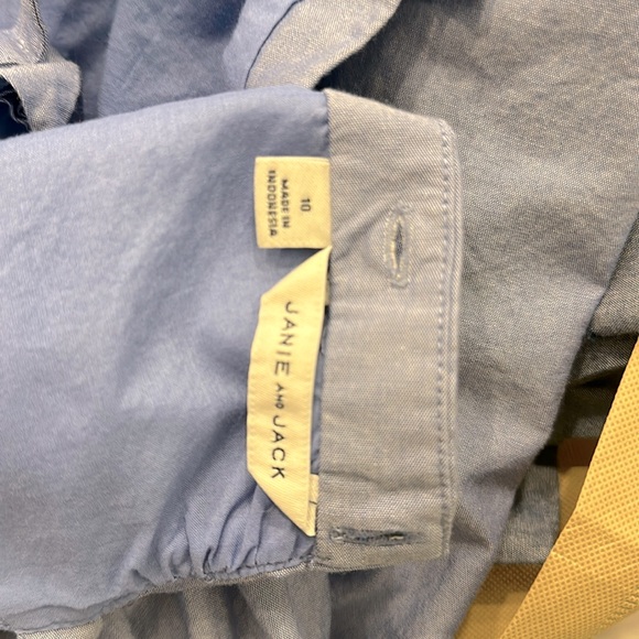 Janie and Jack chambray dress 10 - Picture 3 of 4